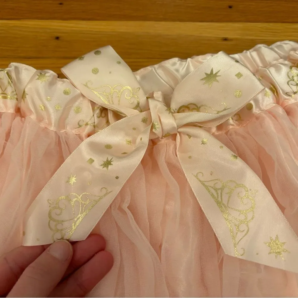 Disney Parks pink princess tutu dress up skirt